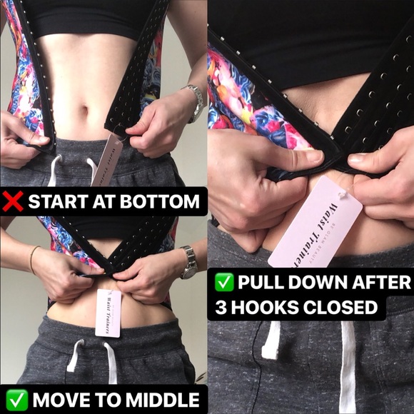 PURPLE WAIST TRAINER CORSET CINCHER - XL - Picture 7 of 8